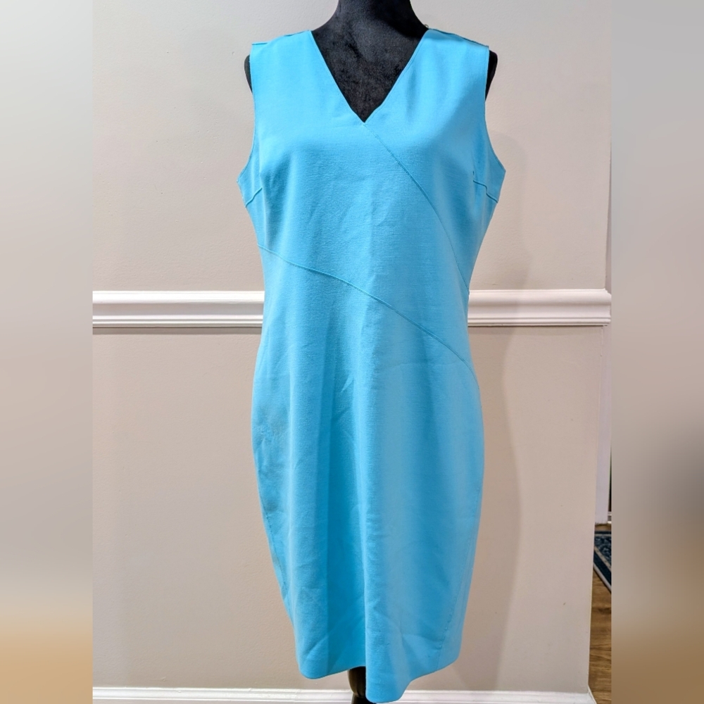 ❤️4/$60 Tahari Turquoise Sheath Dress❤️4 for $60 ❤️